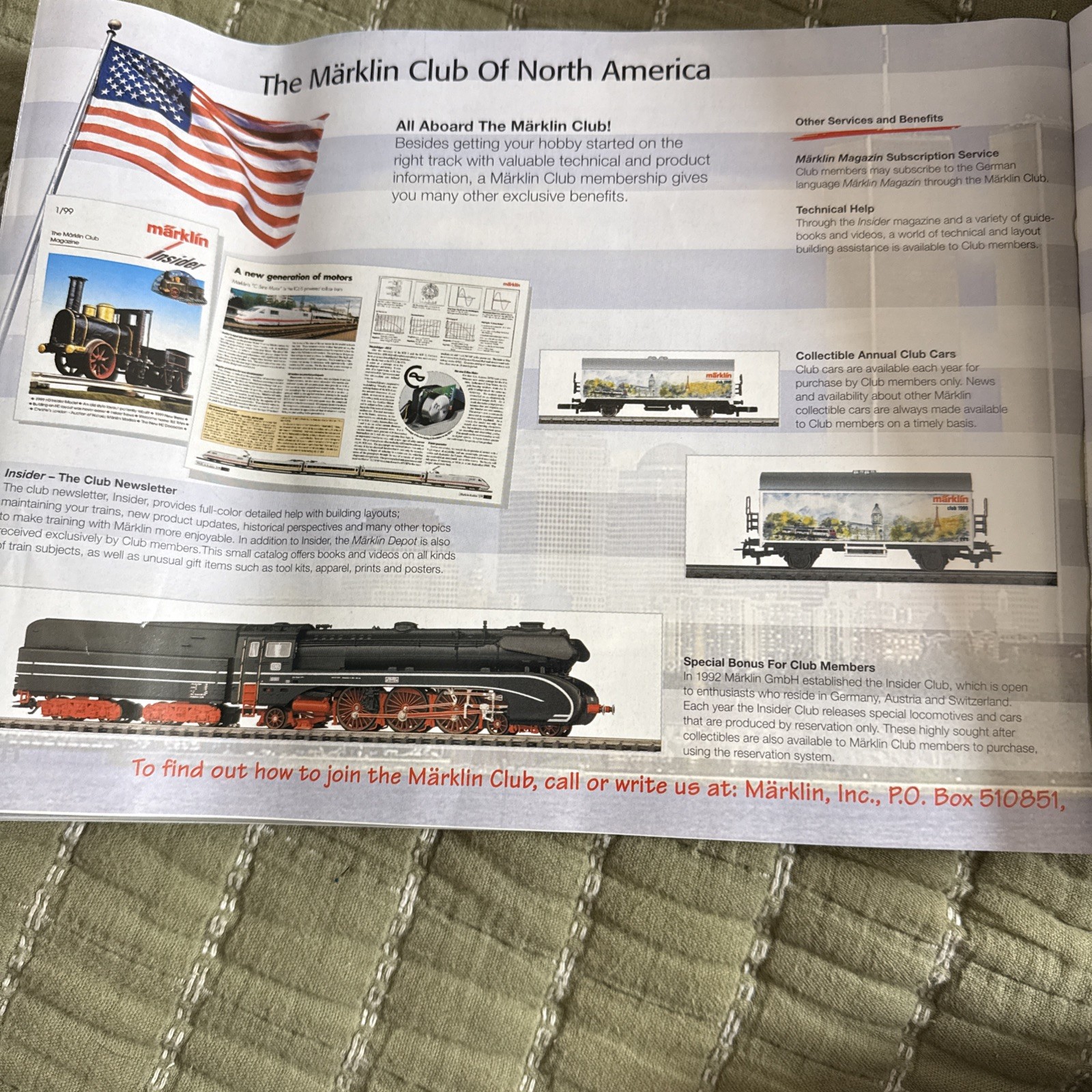 MARKLIN 1999/2000 E Complete Program book
