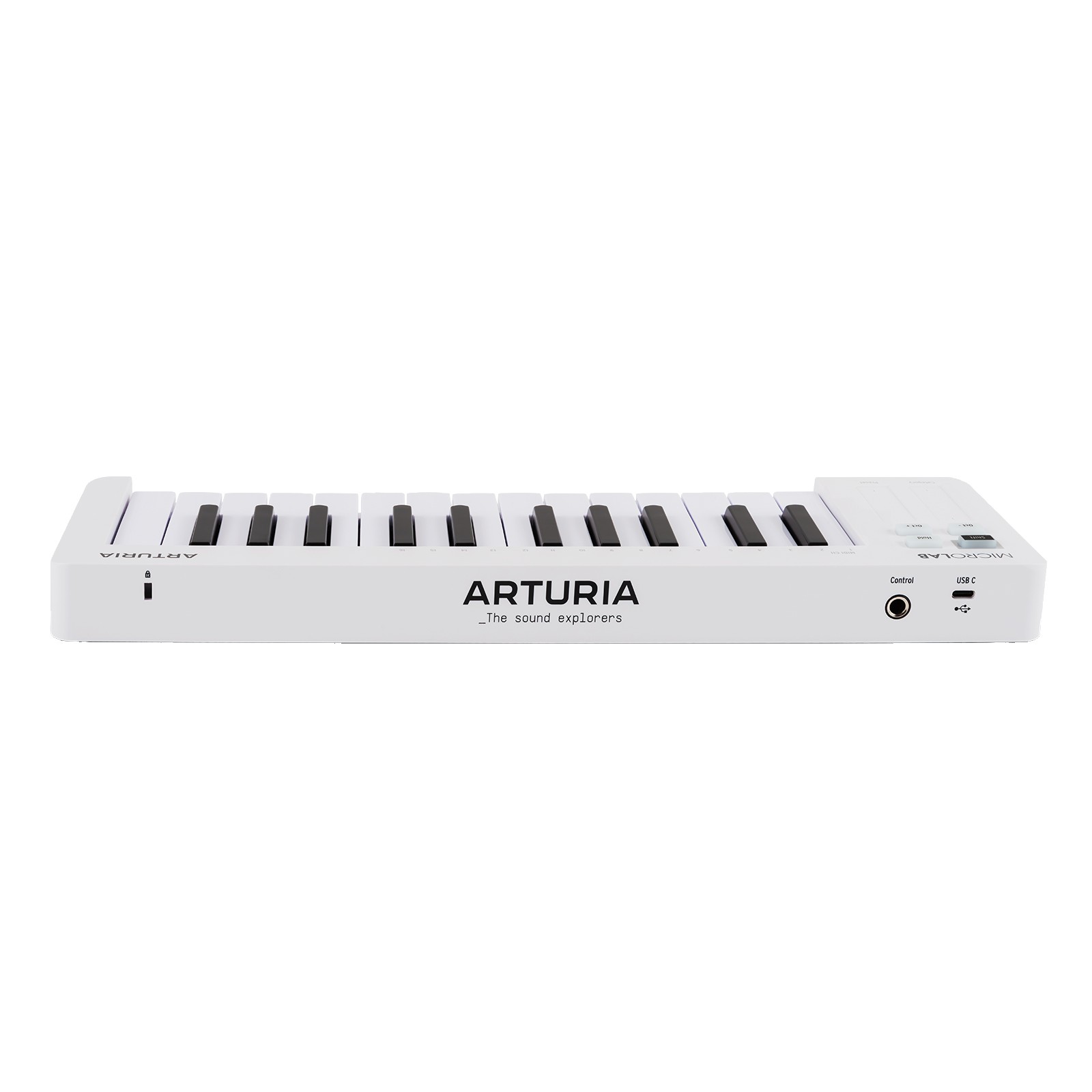 Arturia MicroLab mk3 White Ultra-Compact Controller with Headphones