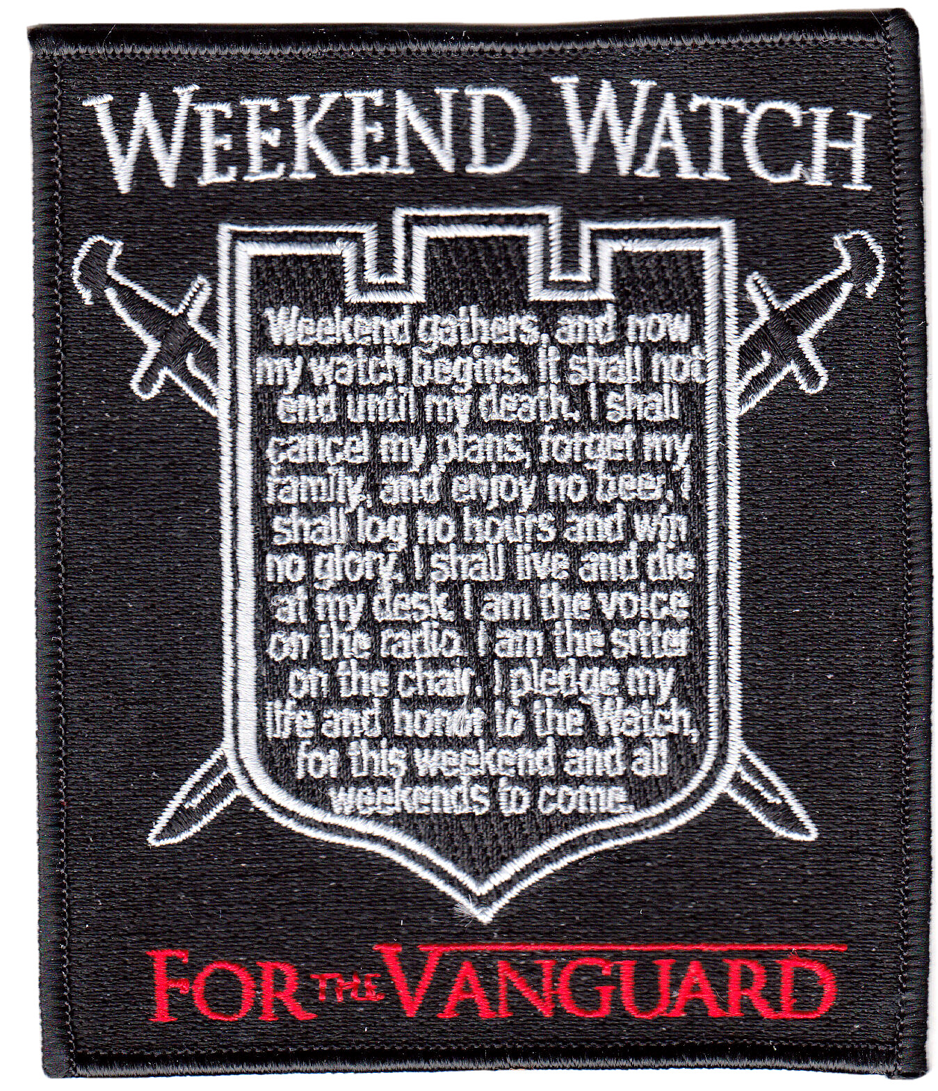 HM-14 VANGUARD WEEKEND WATCH PATCH