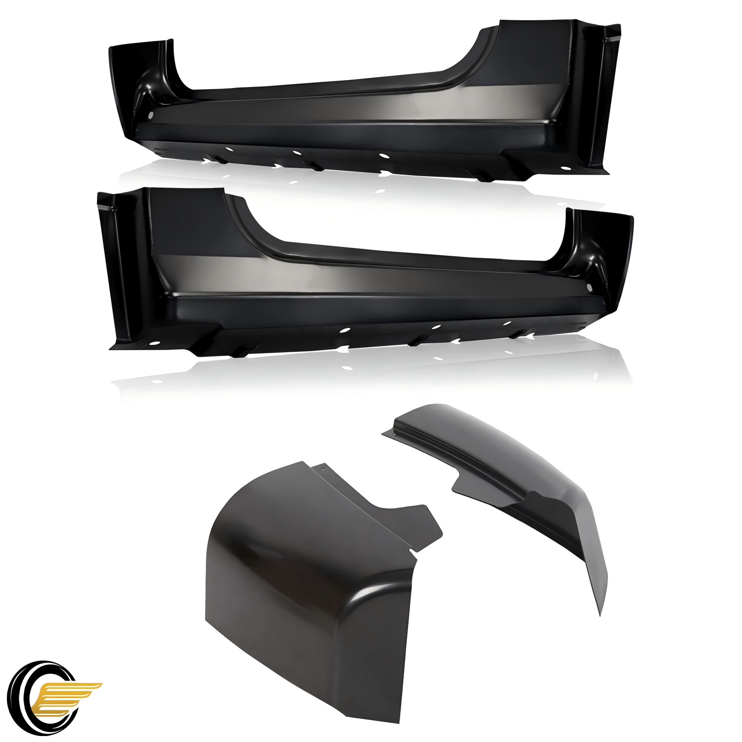 Rocker Panels & Cab Corners For 07-13 Chevy Silverado Sierra Standard Cab 2Dr