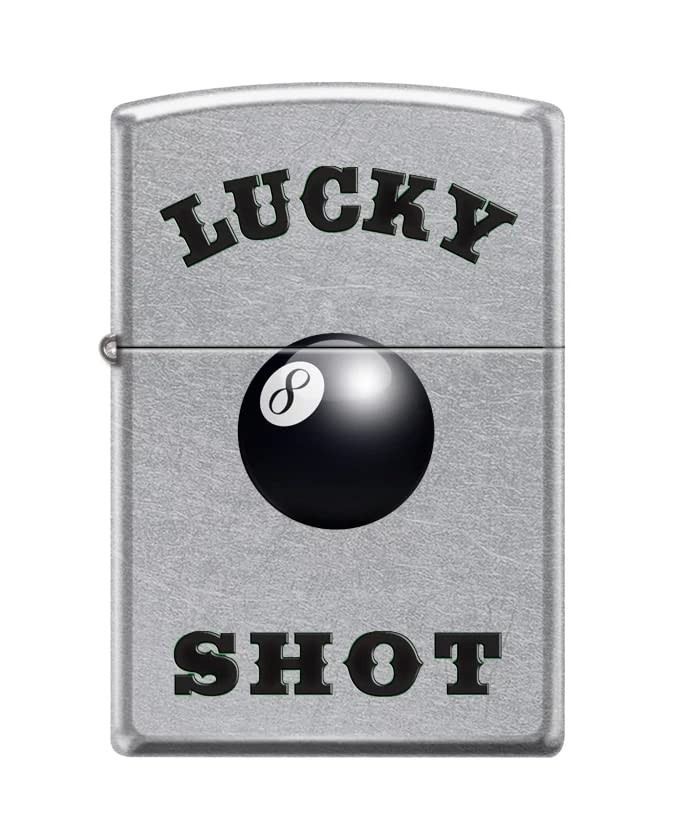 Zippo Lighter- Personalized Engrave Lucky Shot #Z5386