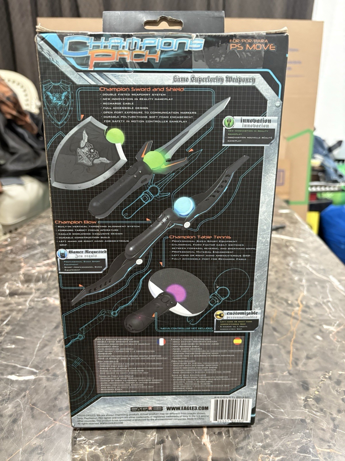 Psm Bundle Champion Pack Accessory Kit Eagle 3 NEW IN BOX