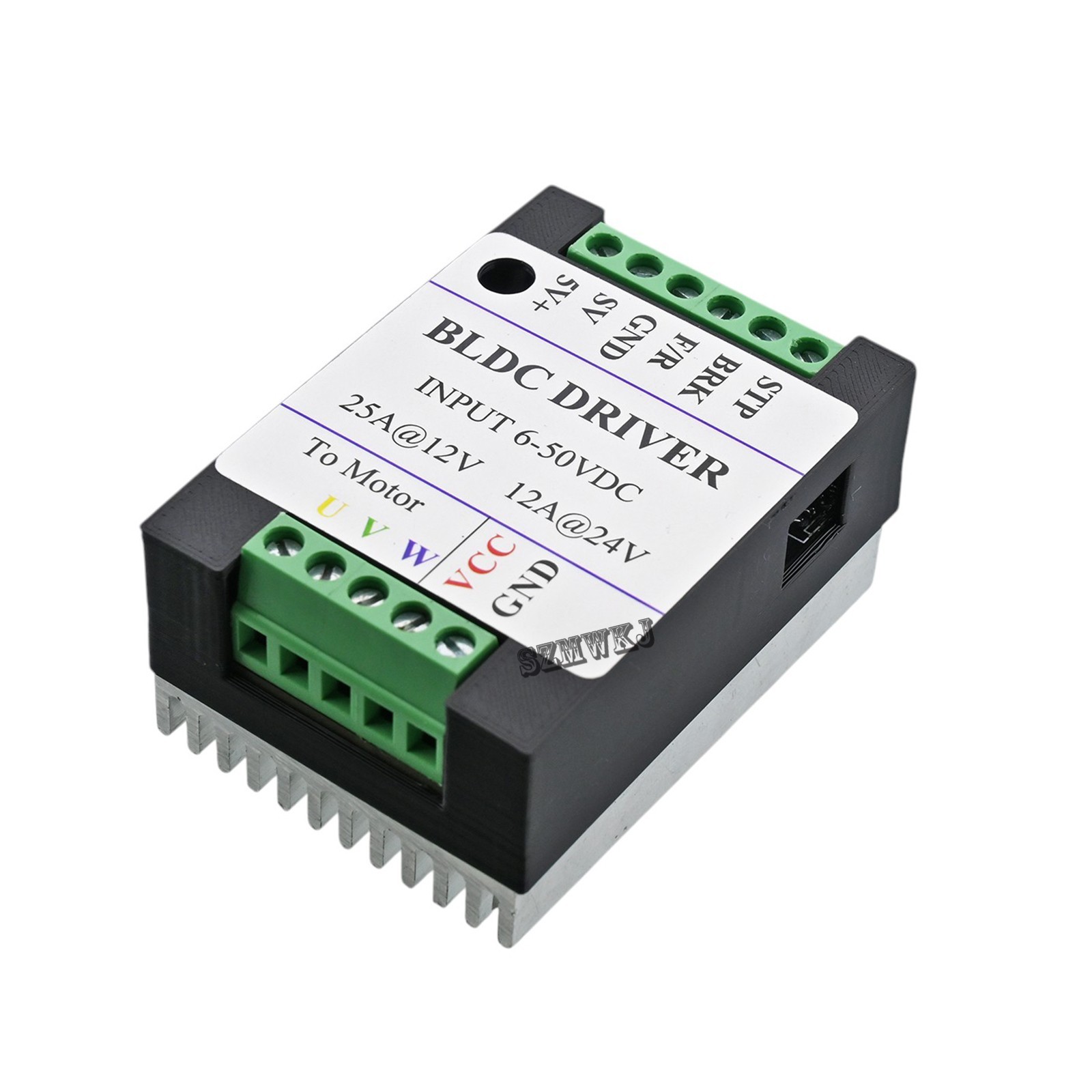 BLDC Motor Driver Sensorless PWM Controller DC 12V 300W for RC Vacuum Motor Pump
