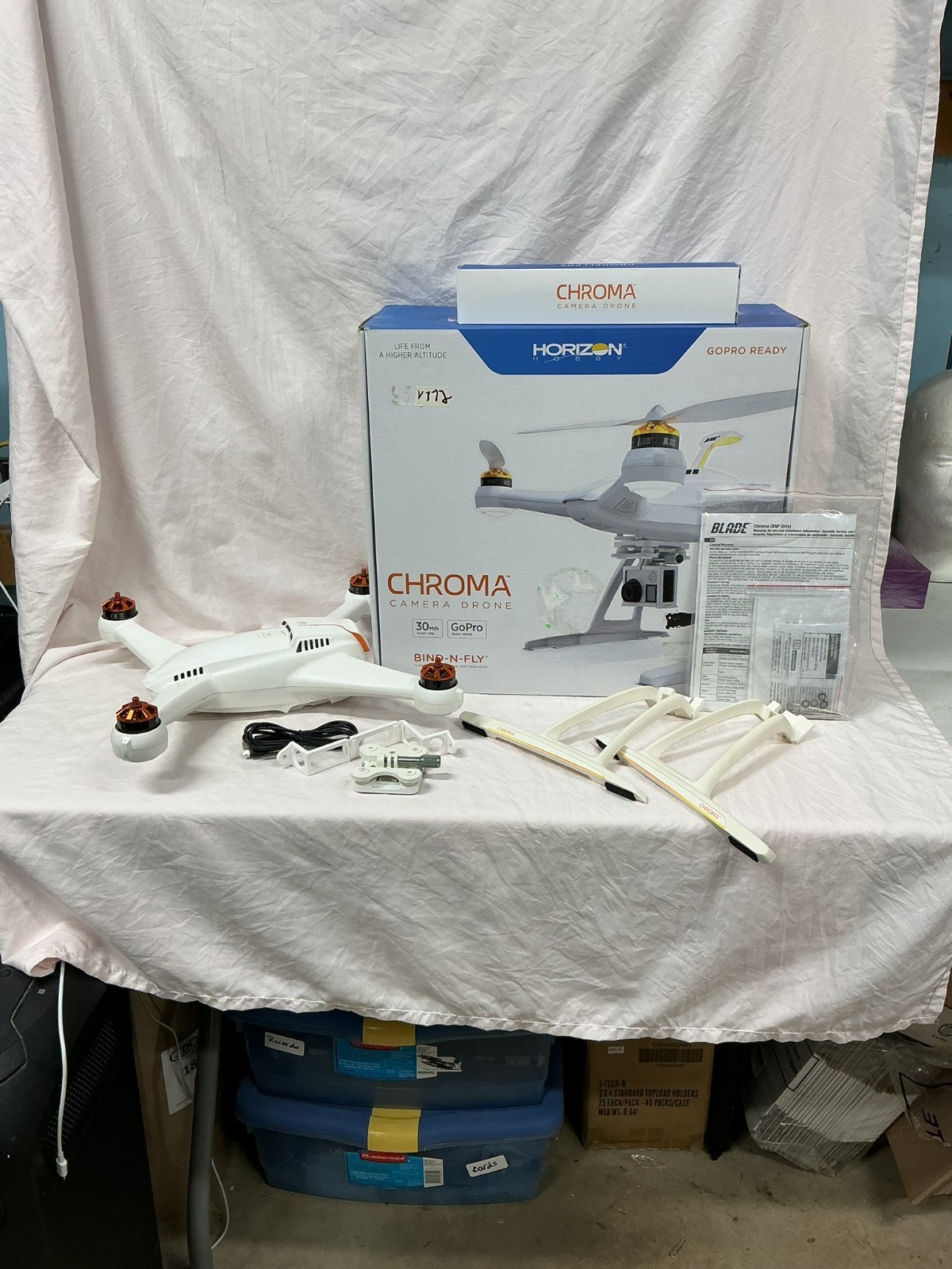 Chroma Blade  BLH8680 Drone Camera Drone Ready Bind N Fly Go Pro Complete