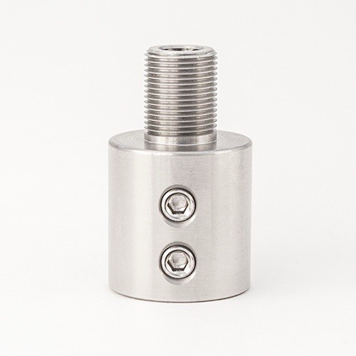 Ruger 1022 10/22 Thread Barrel Adapter 1/2-28 - Bright Stainless - USA