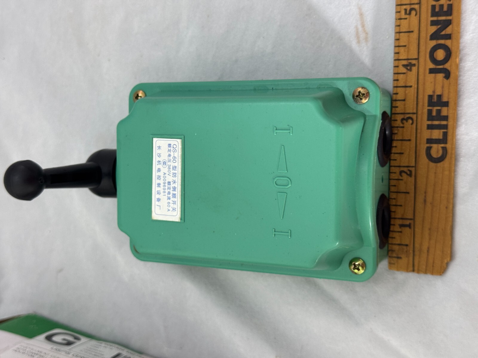 Drum Switch QS-60 3 Positon Forward/Off/Reverse Motor Control 60A