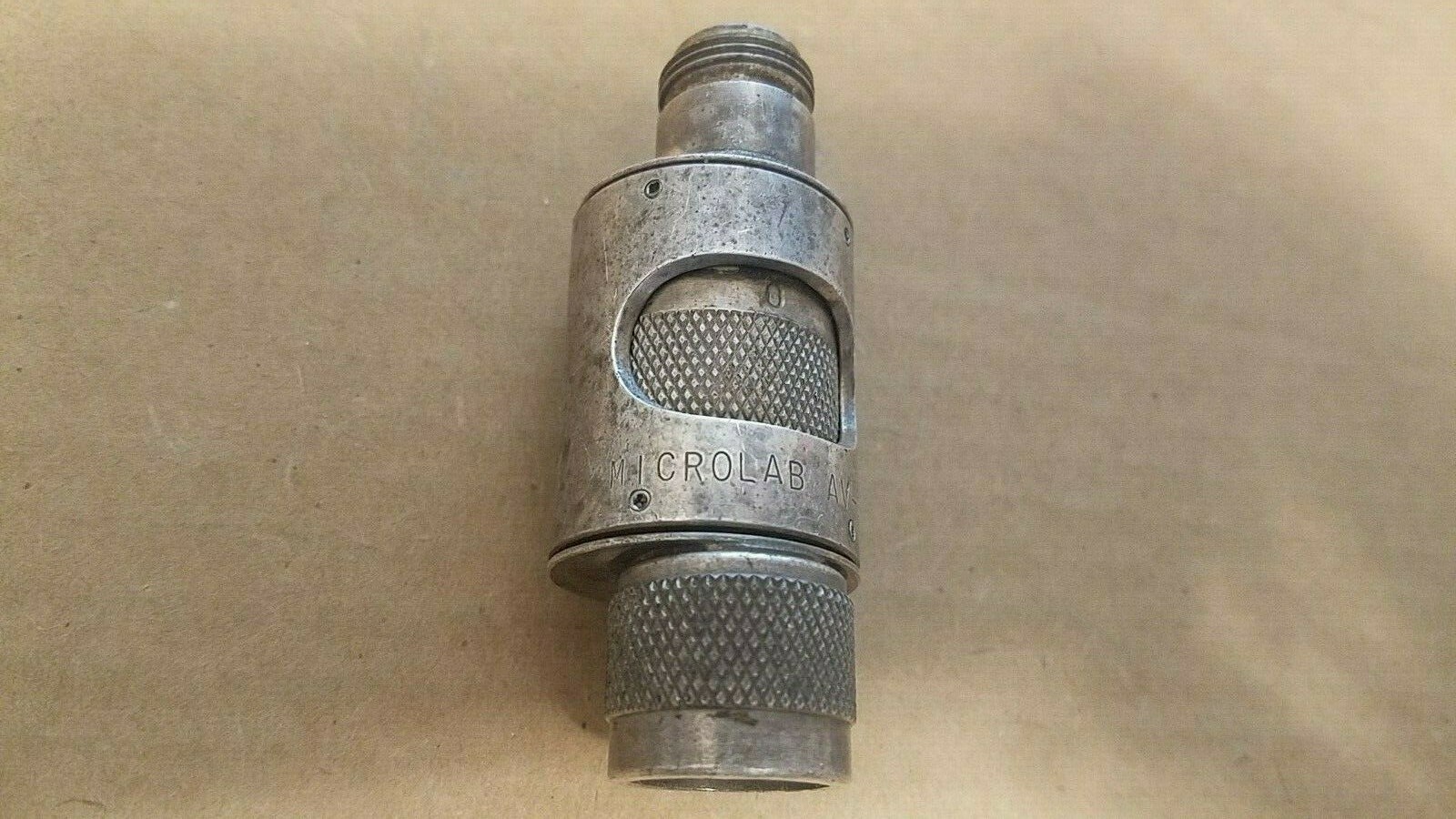 MicroLab AV-A32 Variable Rotary Step Attenuator 0-10dB (2dB-Steps) Type-N(m-f)