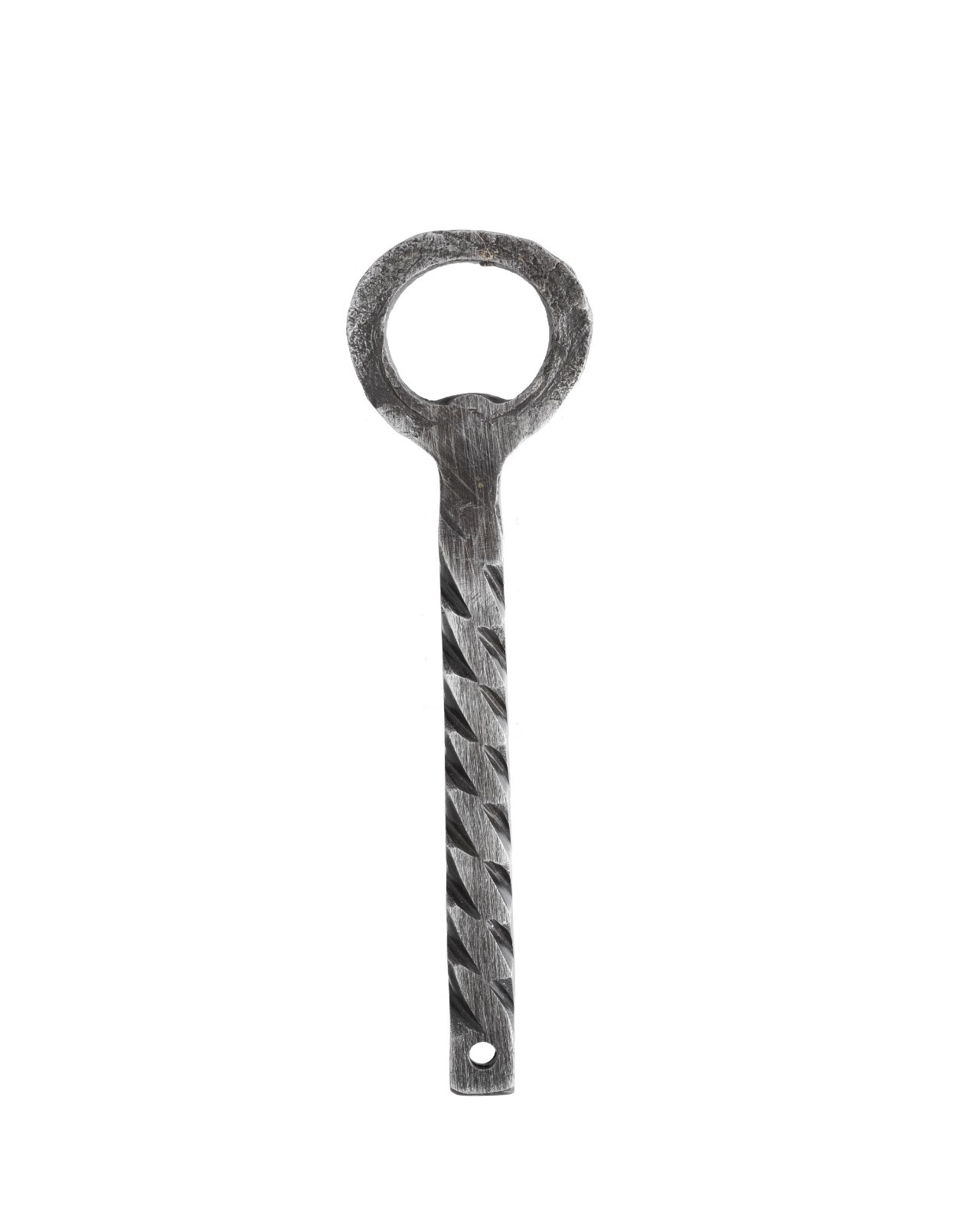 Lightning Bolt Hand Forged Iron Beer Bottle Opener