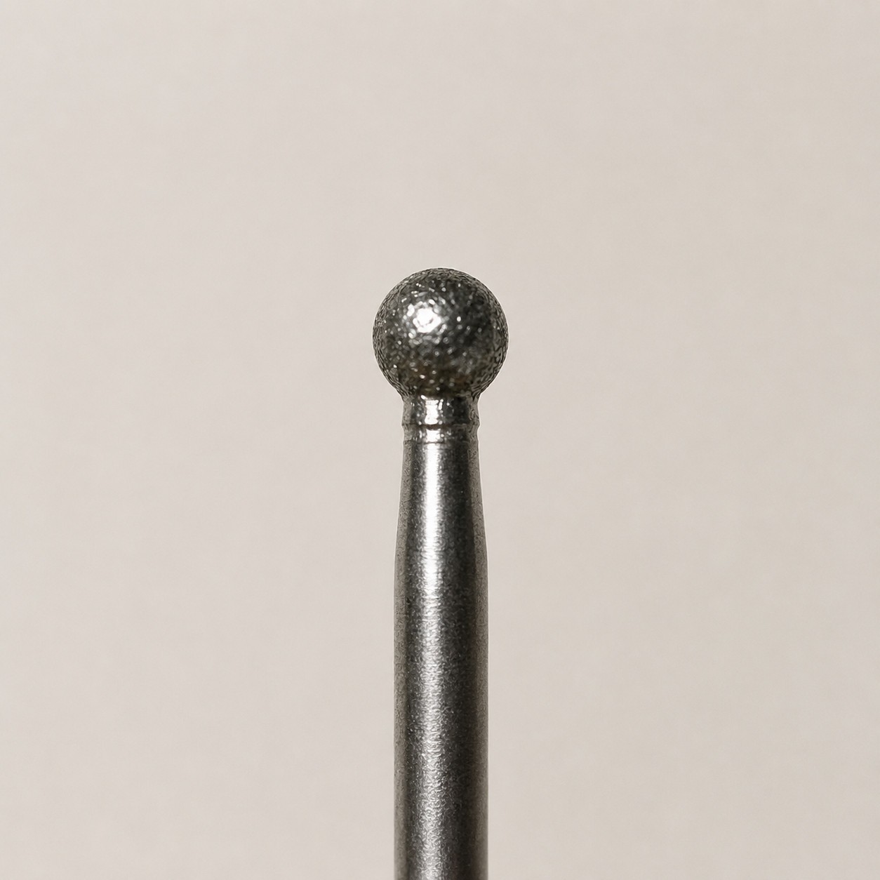Morezmore M01484 1pc Ball Grinding Burr 6mm Point Diamond Ball Drill Bit