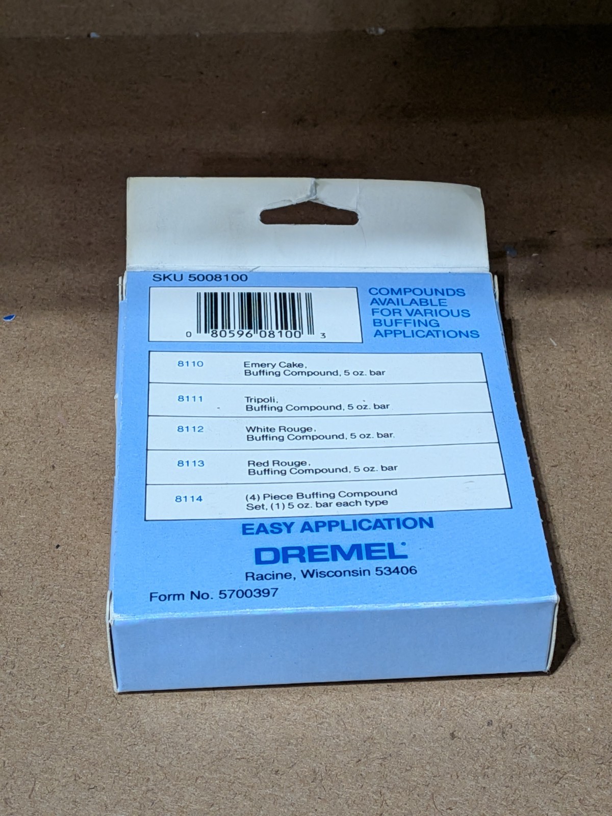 Dremel - #8100 - Buffing Belt - 1" Wide x 30" Long - NOS