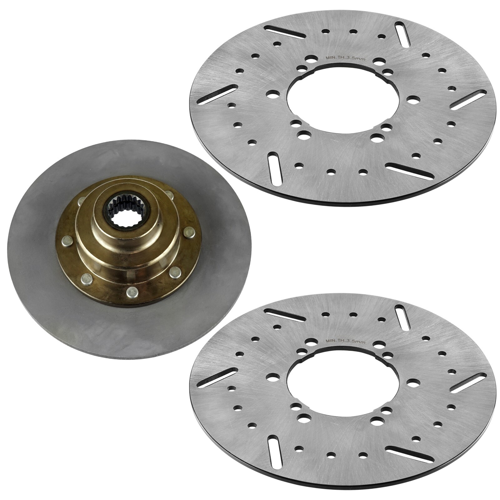 Front Rear Brake Disc Rotor fits Polaris Sportsman 500 4x4 1996-2000 Except 6x6