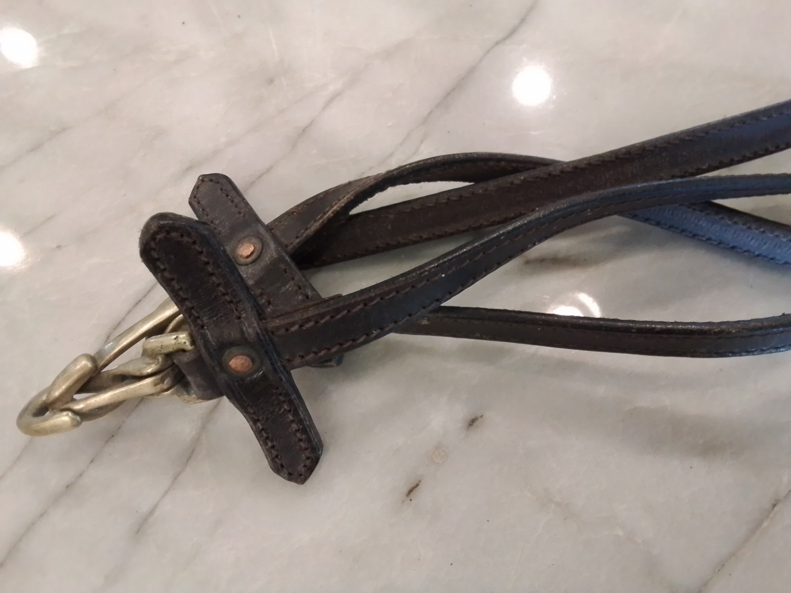 used western split work reins thick quality 82"