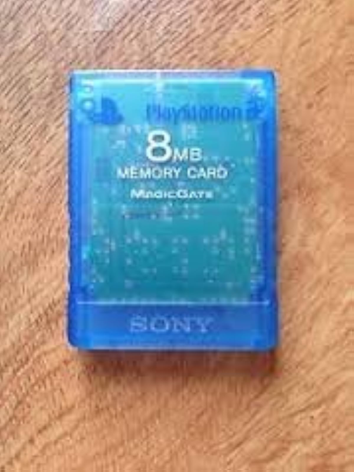 Sony OEM PlayStation 2 Memory Card 8MB Blue Very Good 2Z