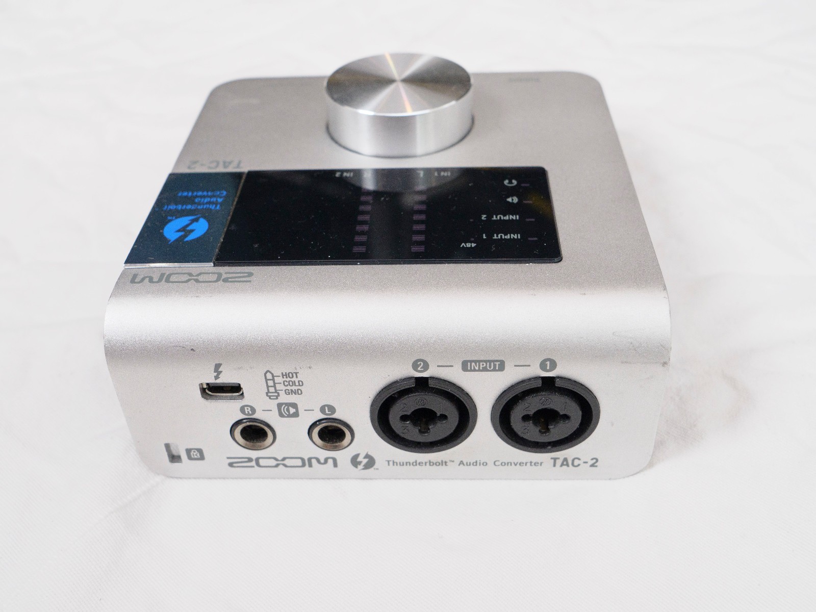 ZOOM TAC-2 Thunderbolt Thunderbolt Audio Interface, used shape
