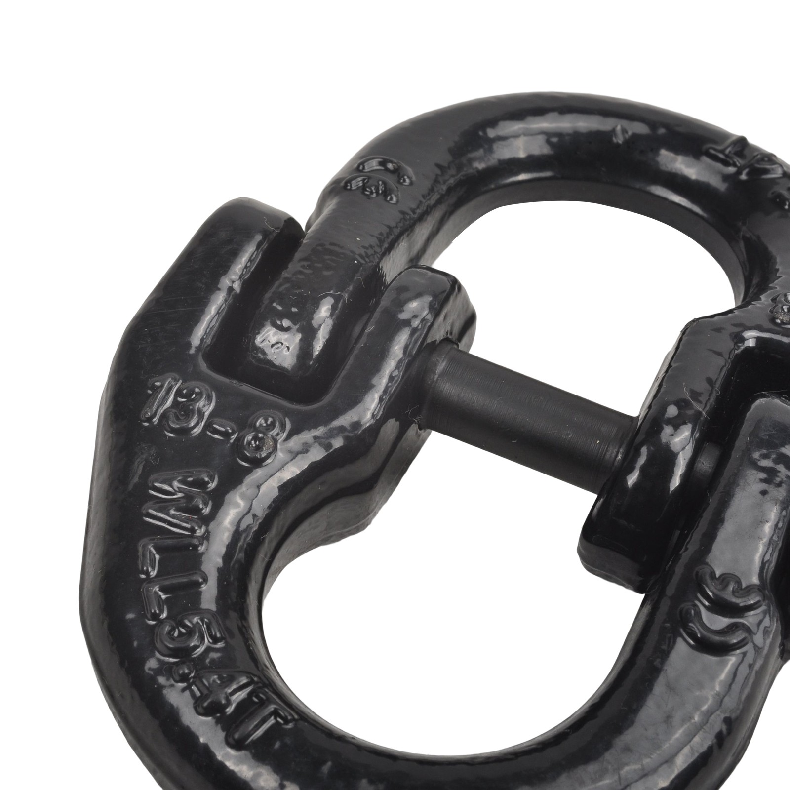 8x Chain Coupling Link 1/2" G80 Hammer Lock Connector 12000lbs Hammerlink Black