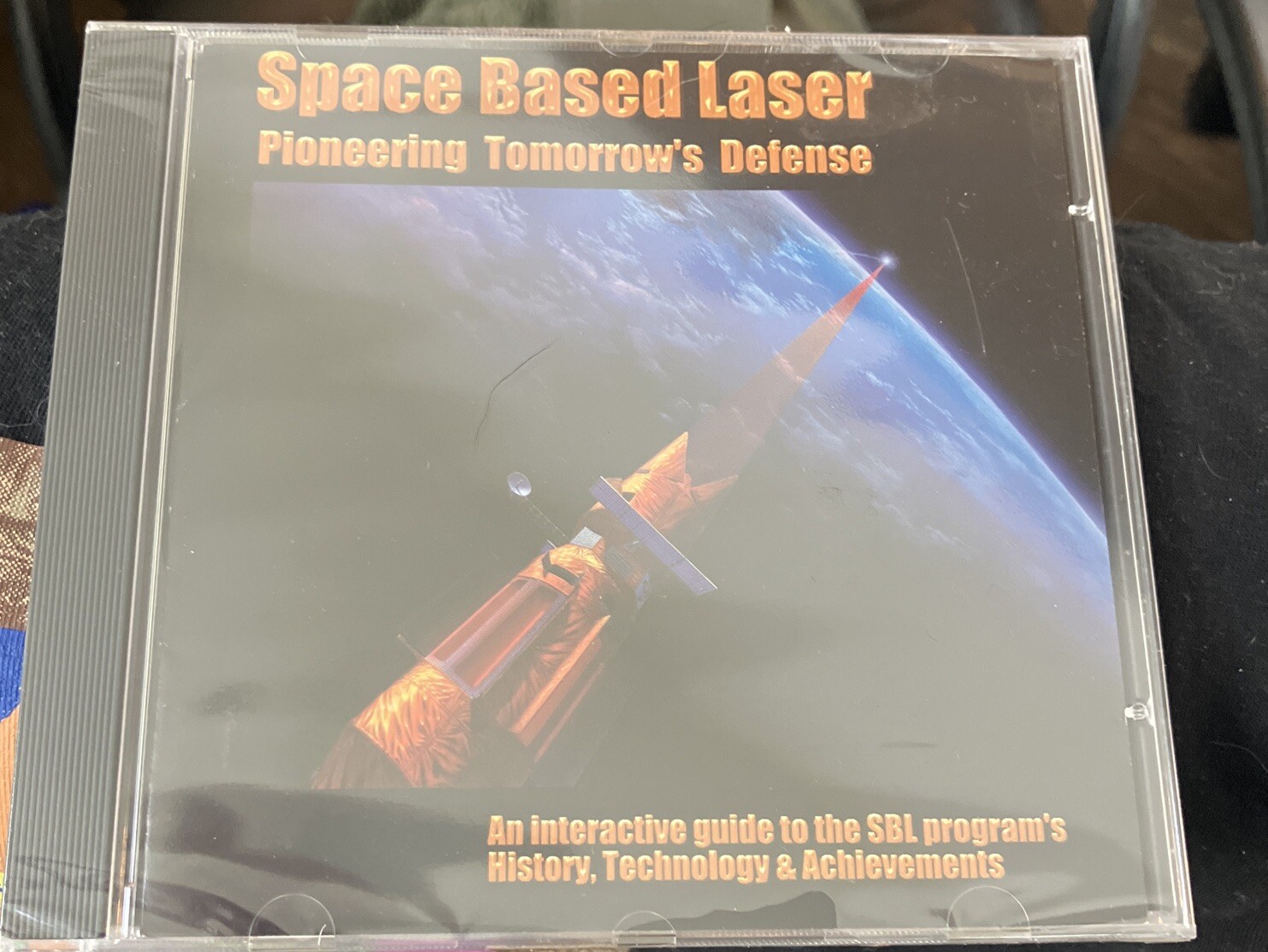 Space Based Laser 1997 CD-ROM Department Of Defense? Windows Software Military