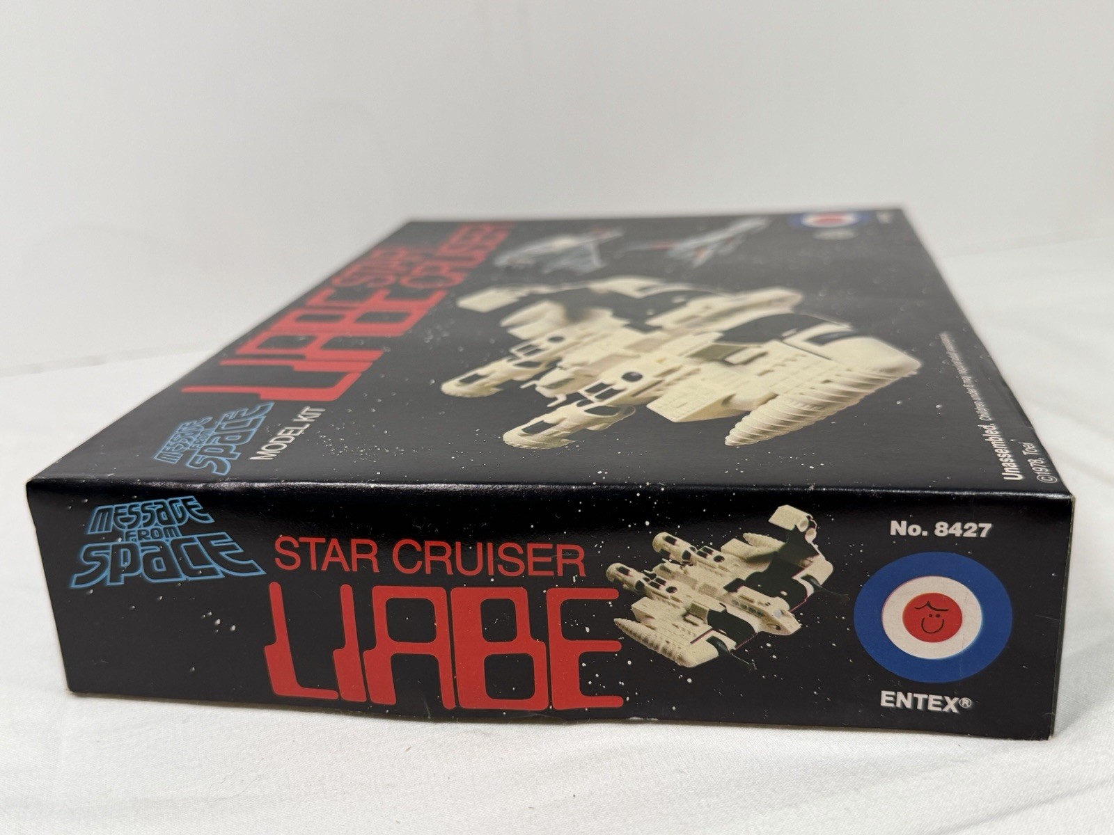 Vintage Entex #8427 Space Model Kit Star Cruiser Liabe, 1978 Sealed