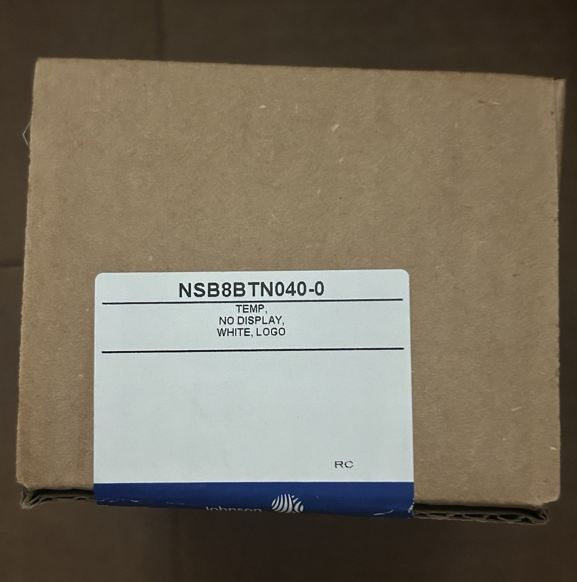 Johnson Controls NSB8BTN040-0 Temperature Sensor Temp No Display White New