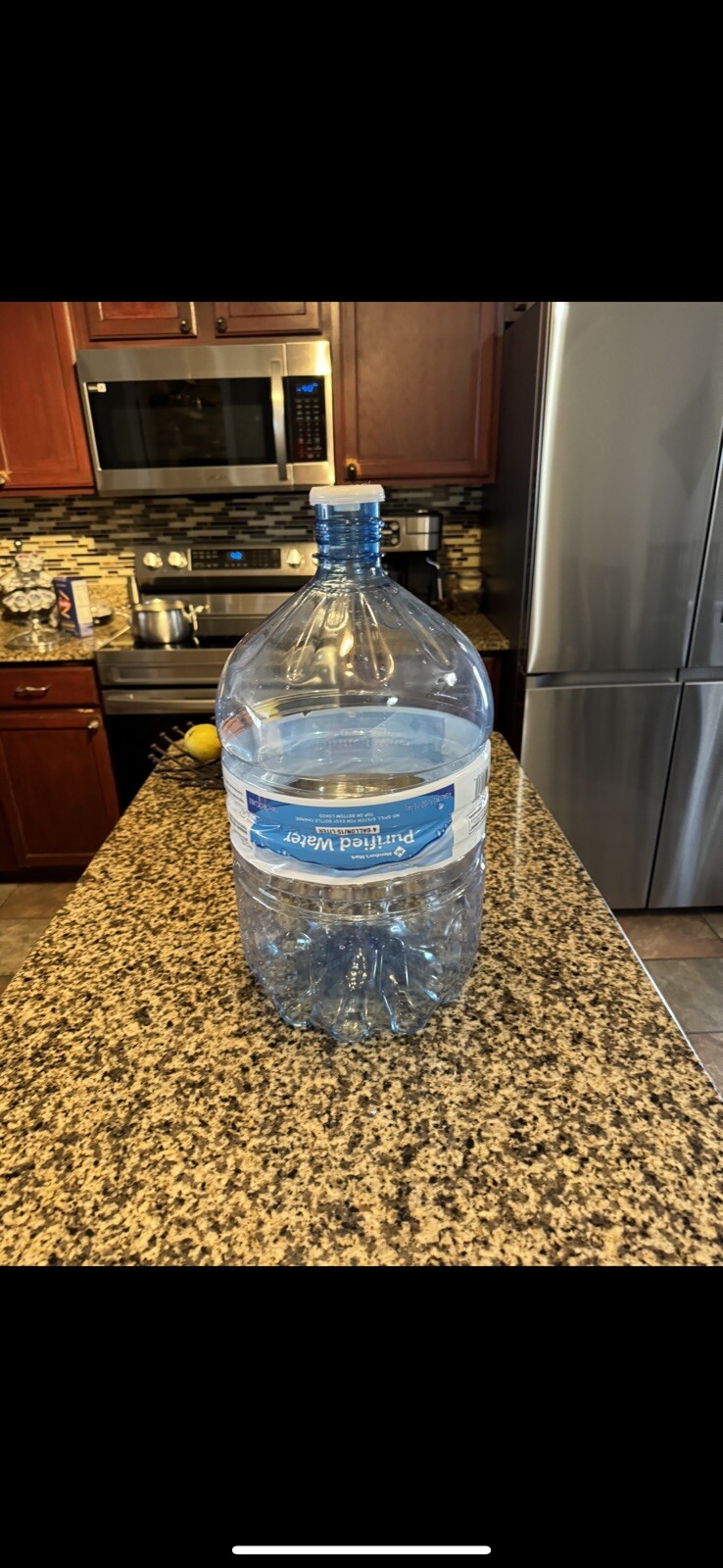 4 Gallon Water Jug Large Reusable Container Bottle Durable Plastic Big BPA FREE,
