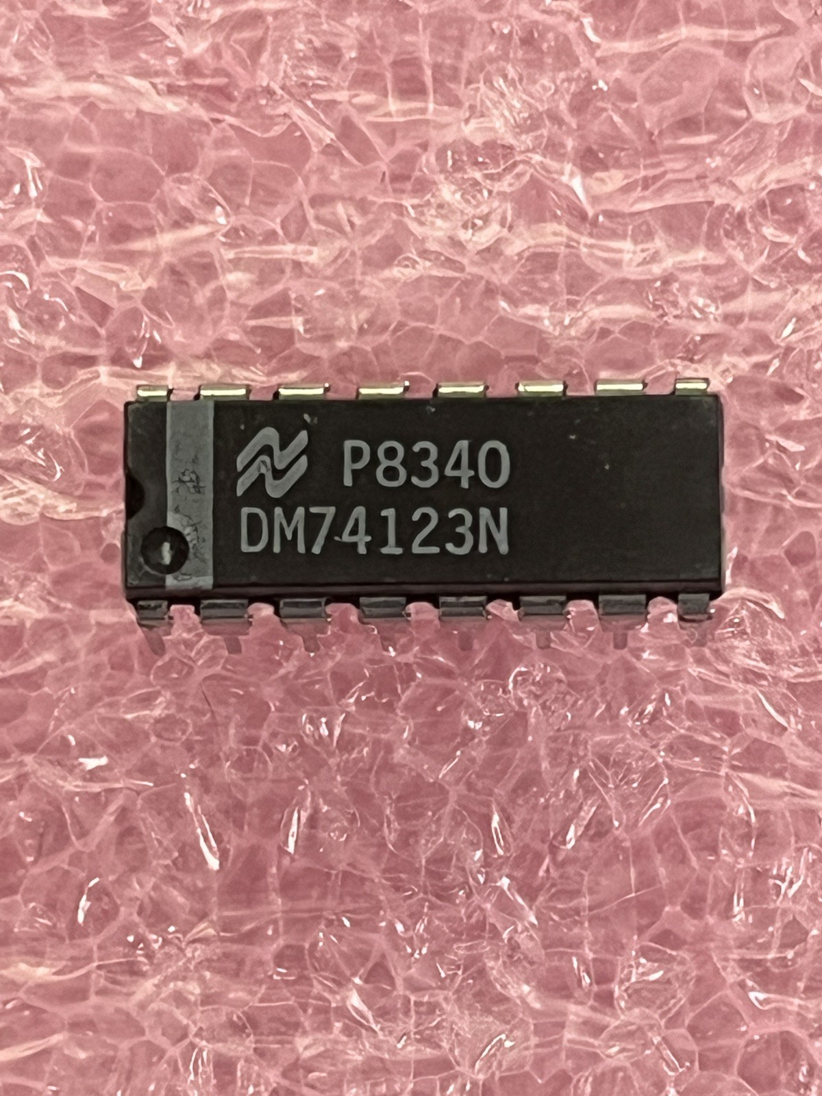DM74123N REPLACES SN74123N 74123N IC MULTIVIBRATOR 16-DIP NATIONAL (LOT OF 5)