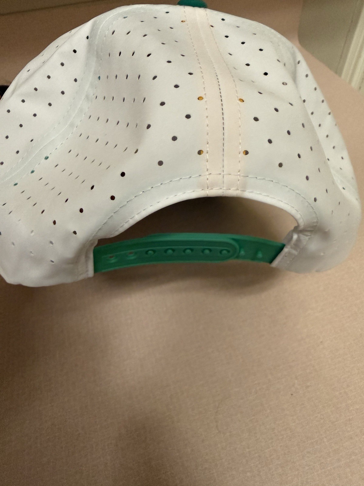 Logie Joe's Dumpster Fire “I’m Fine” Golf Hat White Snapback