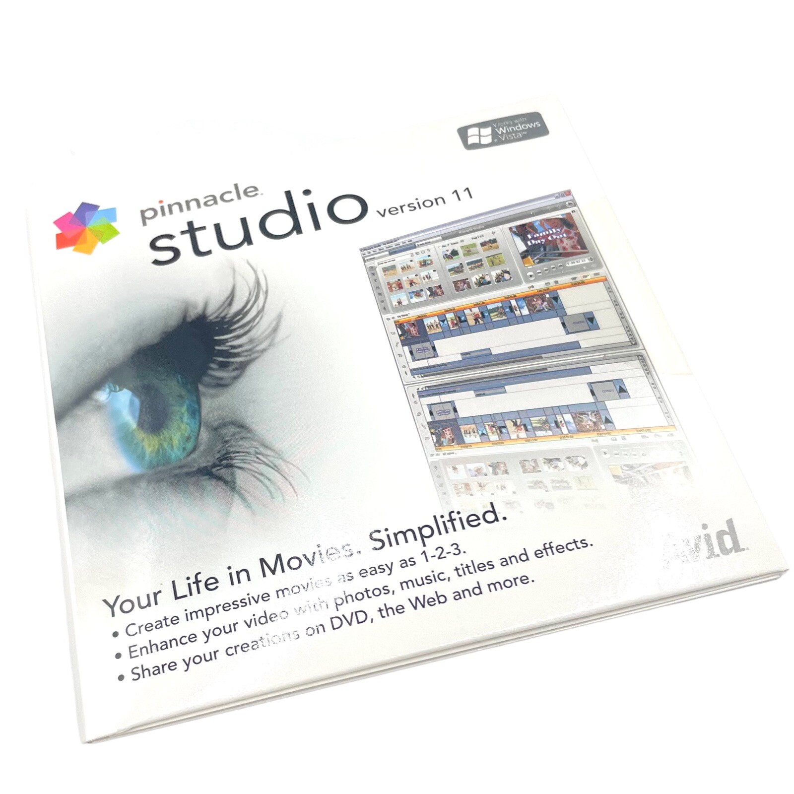 Canon Avid Pinnacle Studio Version 11 Software Disk