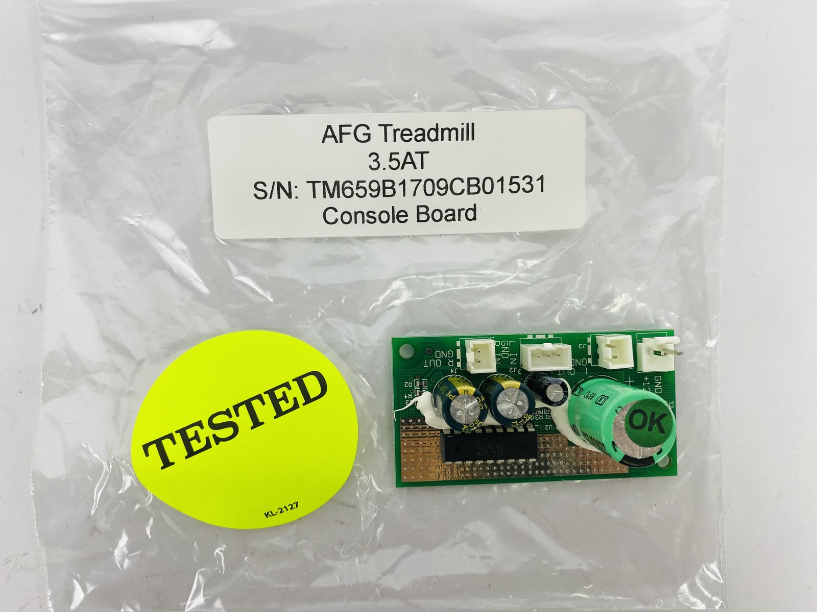 AFG 3.5AT Treadmill Electronic Circuit Board (CB8)