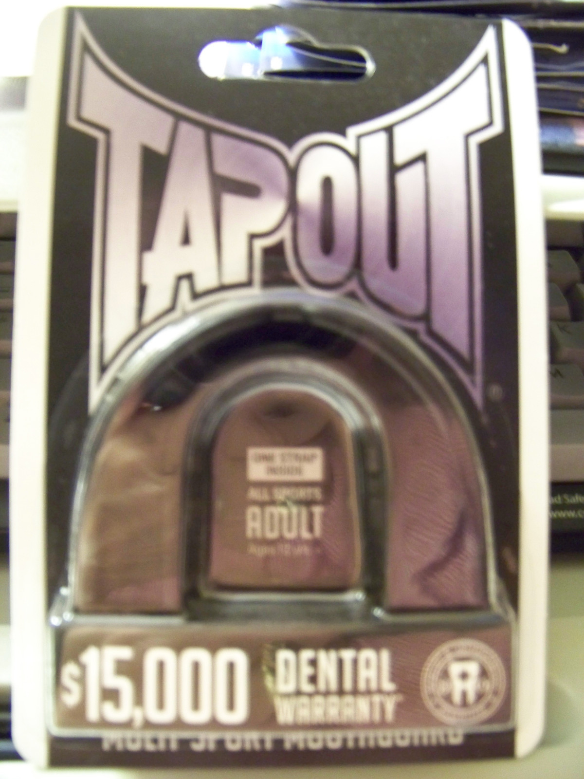 TAPOUT Multi-Sport Mouthguard ADULT 12+ All Sports BRAND NEW - FREE SHIP