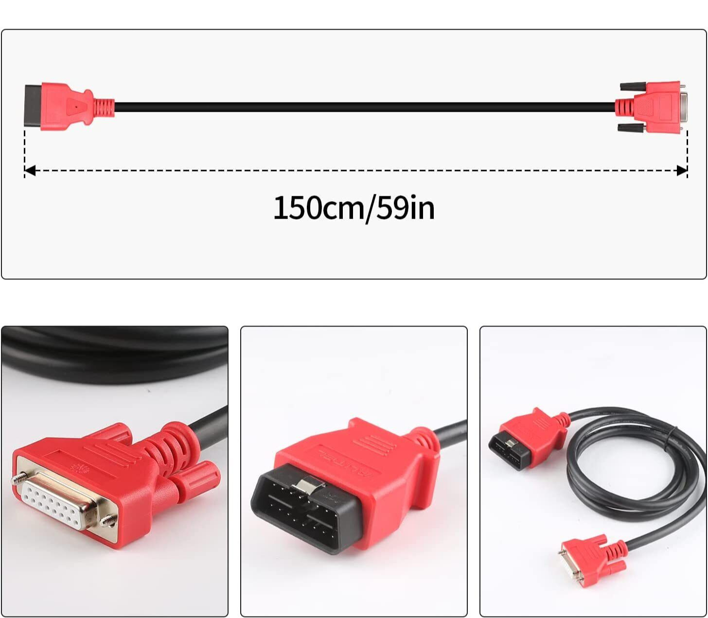 RYRYIL OBD2 Main Test Link line Cable for Autel  MS908/Mini MS905/DS808/MK808