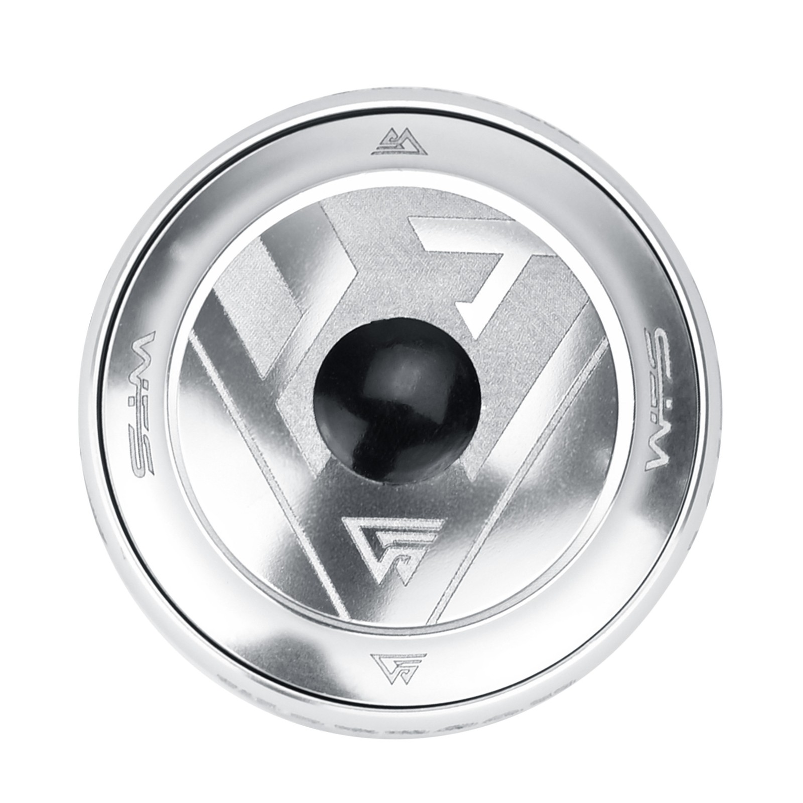 WFS NV.73 1 Inch CNC Alloy Threadless Headset with Top Cap , Silver