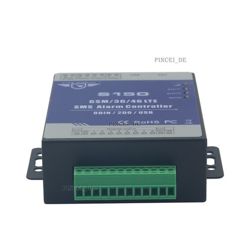 S150 4G GSM SMS 8 Way Remote Controller Alarm Relay Switch
