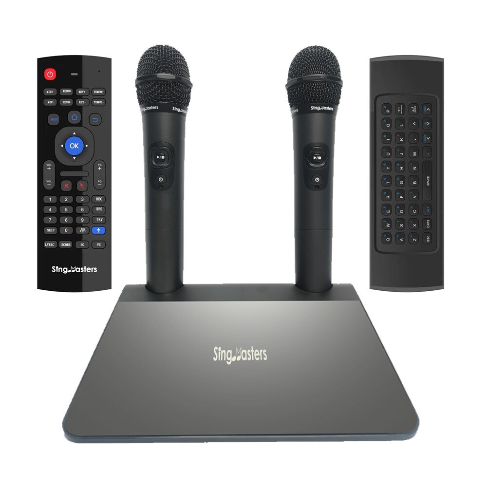 Arabic KARAOKE MACHINE SingMasters SM900 PRO,Android TV,1701 Arabic songs,Wi-Fi