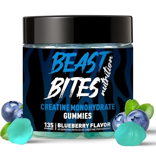 BEAST BITES Nutrition Creatine Monohydrate Gummies