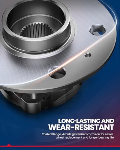 513017K 2PCS Front Wheel Hub Bearing Compatible with 1984-2005 Cavalier, 1995