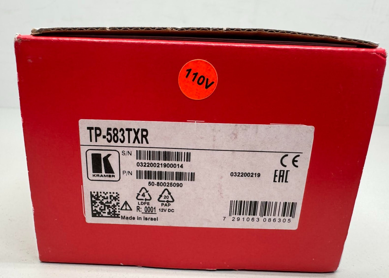 Kramer TP-583TXR 4K HDR HDMI Transmitter W RS-232 & IR  Extended-Reach HDBaseT