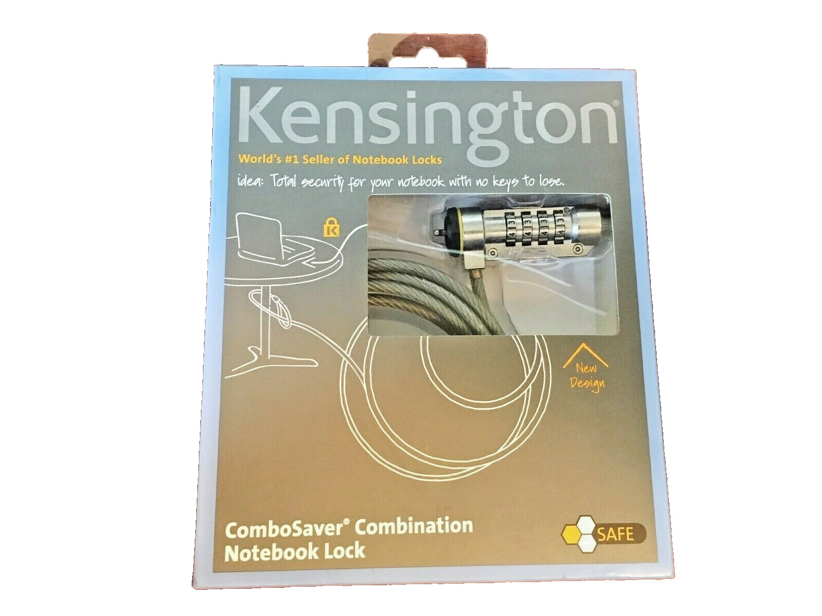 Kensington Combination Computer Notebook Lock Anti-theft
