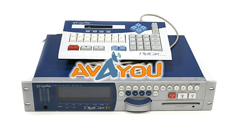360 Systems DigiCart/E E-3000 Digital Audio Recorder + RC-320 Remote Control
