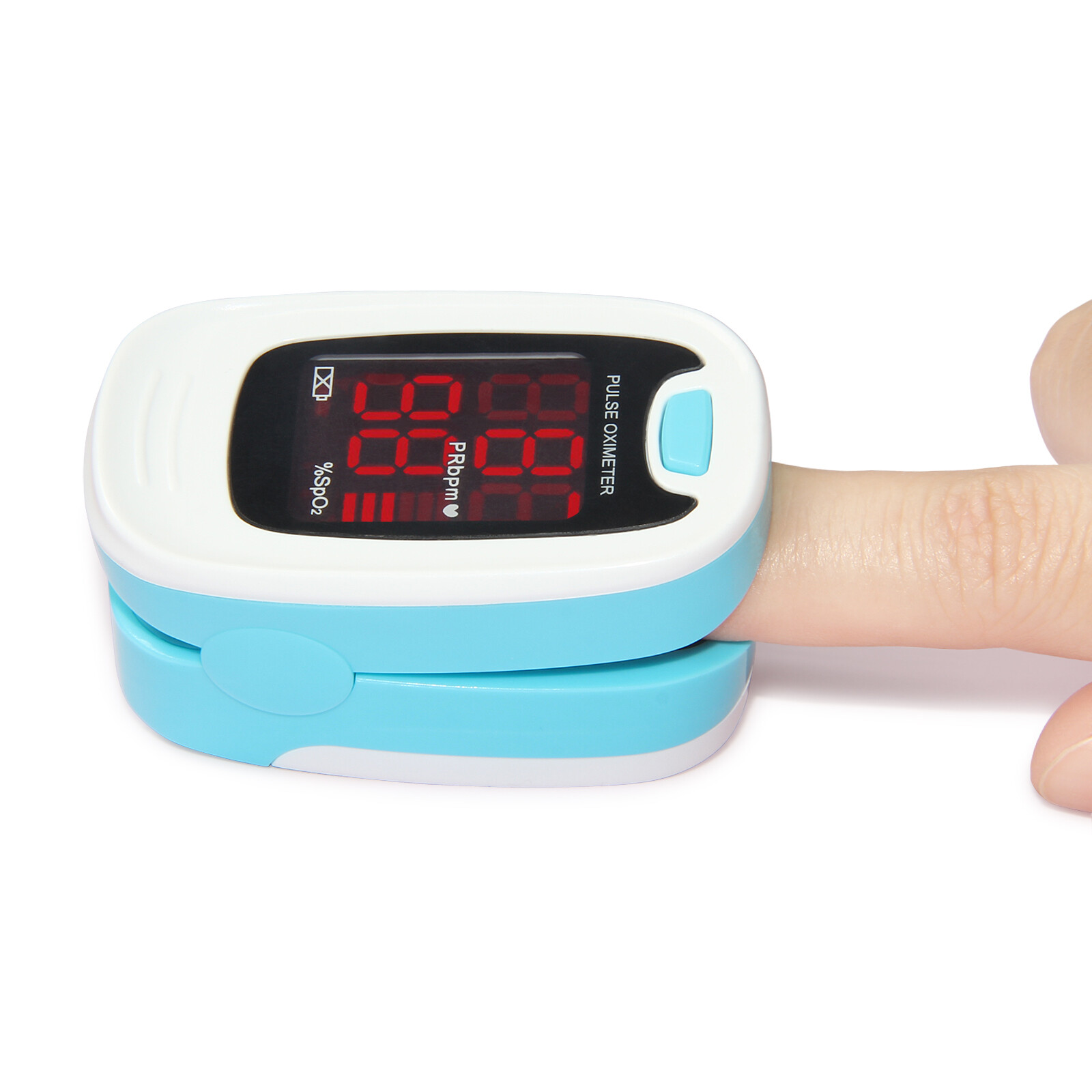 LED Finger tip Pulse Oximeter Blood Oxygen meter SpO2 Heart Rate Patient Monitor