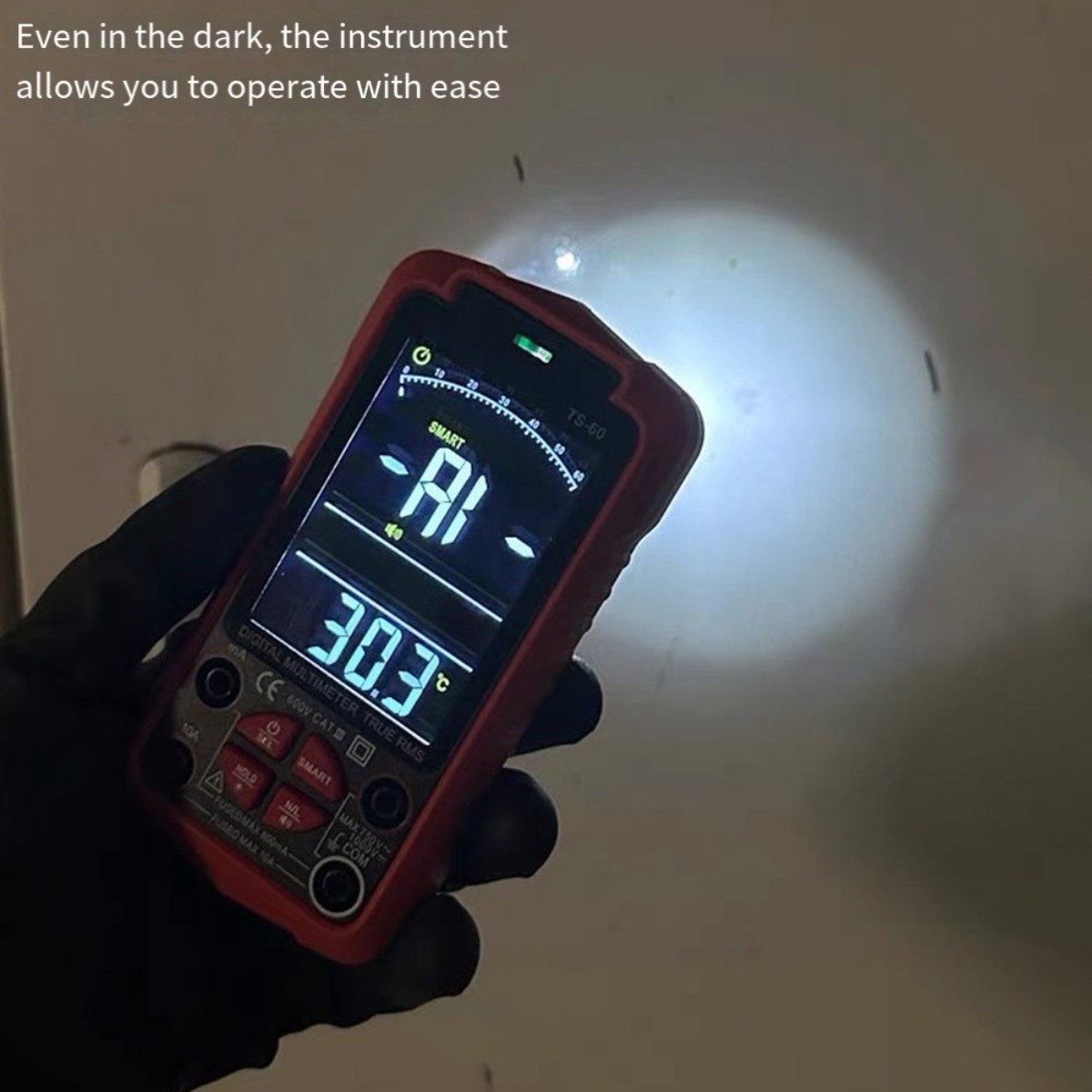 For Smart Digital Multimeter USB Rechargeable TRMS 6000 Counts ACDC Voltmeter