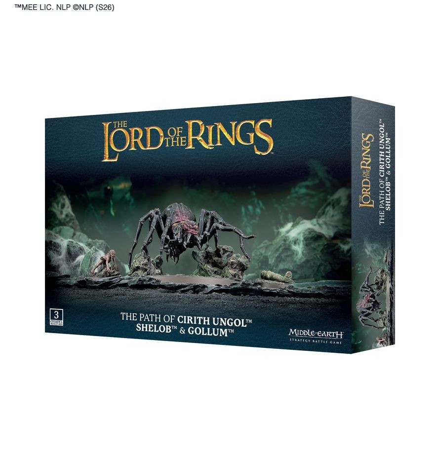 Shelob & Gollum - Lord of the Rings - Games Workshop - Brand New! 30-102