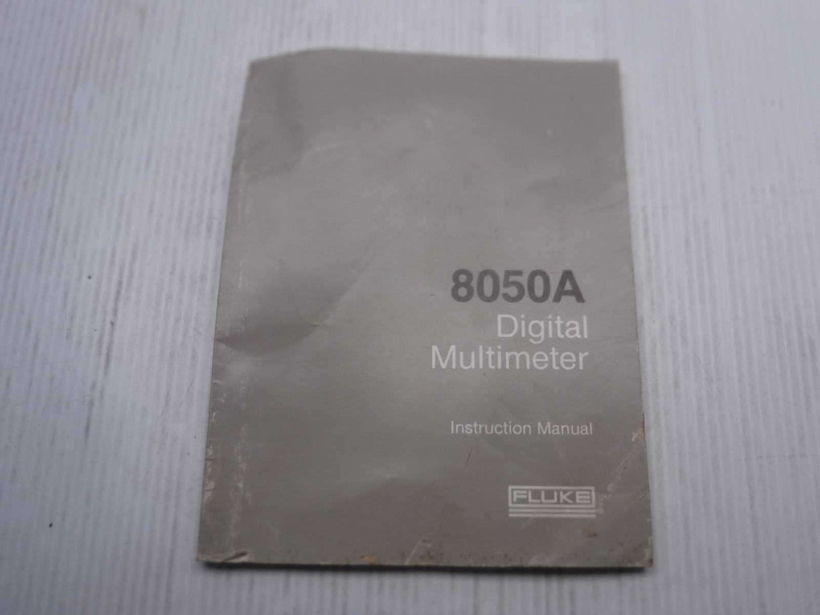 Fluke 8050A Digital Multimeter Manual 530907