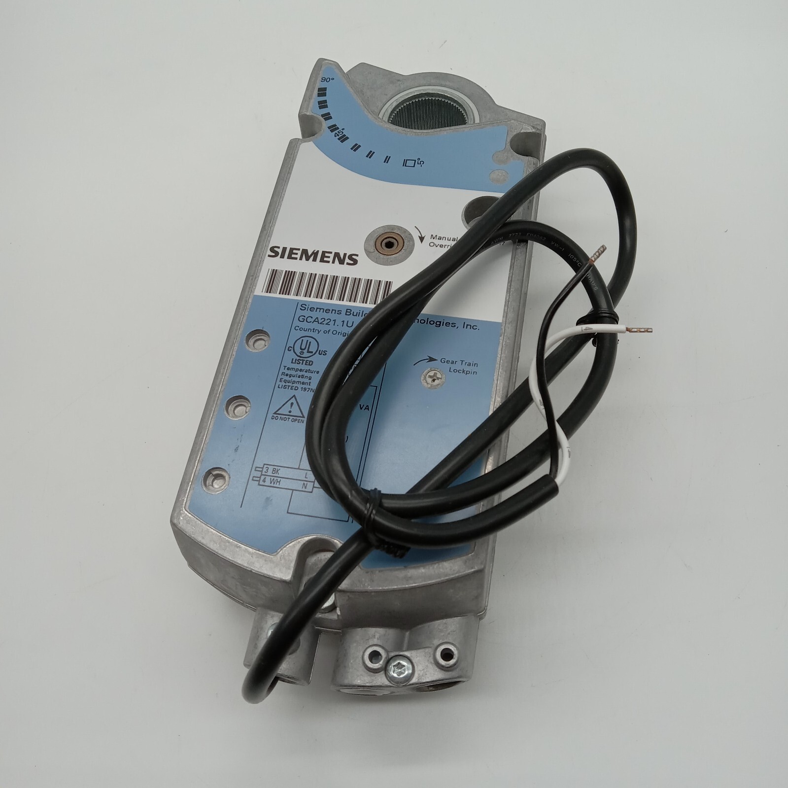 Siemens GCA221.1U OpenAir Actuator
