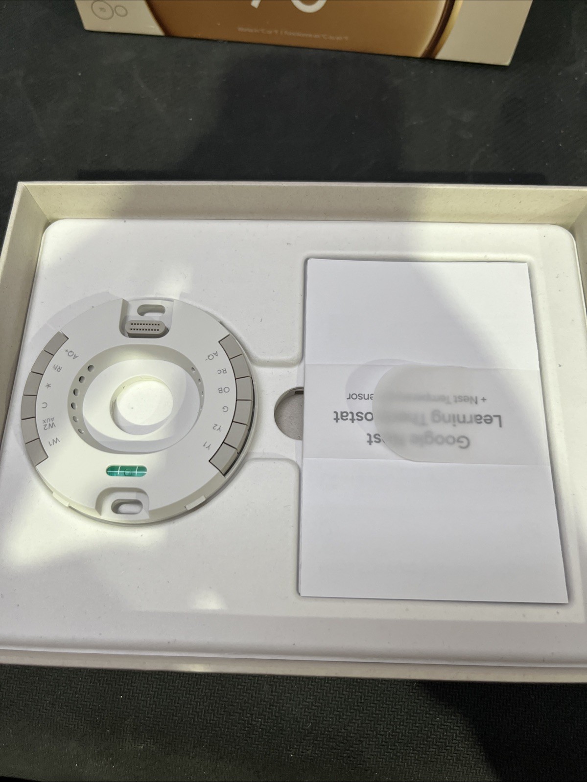 ¥ Google Nest Learning Thermostat 4th generation - polished gold *OPEN BOX*