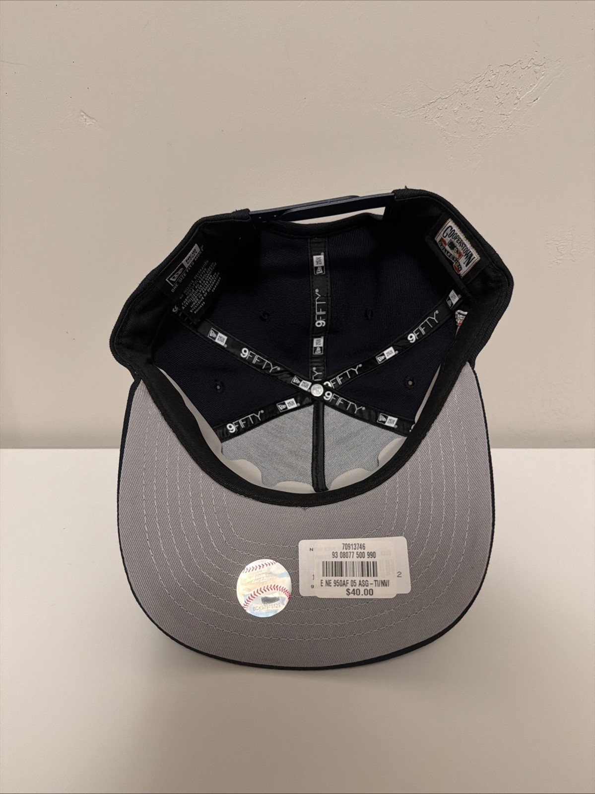 New Era 9FIFTY A-Frame Detroit Tigers 2005 MLB ASG Patch Navy Blue Snapback Hat