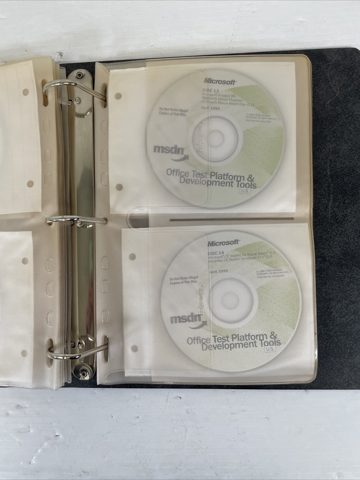 Vintage Microsoft Software MSDN Subscription 20 Disc Collection 1997 - 1999