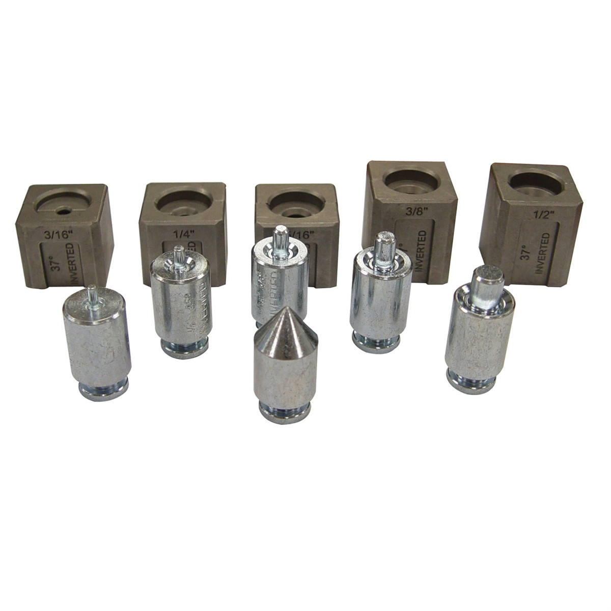 Mastercool 71098 37 Degree Flaring & Double Flaring Adapter Set