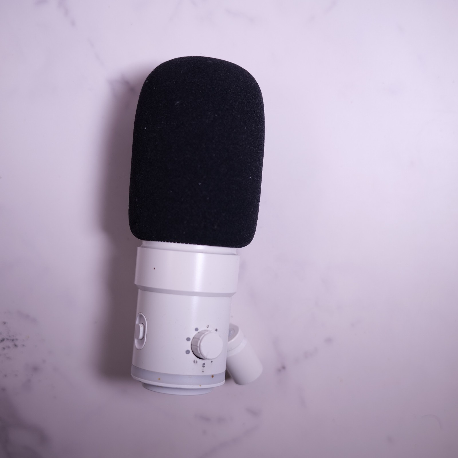 USED - MIC ONLY White Deity VO-7U Boom Arm Kit USB Dynamic Podcast Microphone