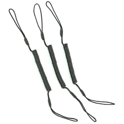** NEW** Zebra KT-TC7X-TETHR1-03 Coiled Tether (Pack of 3)