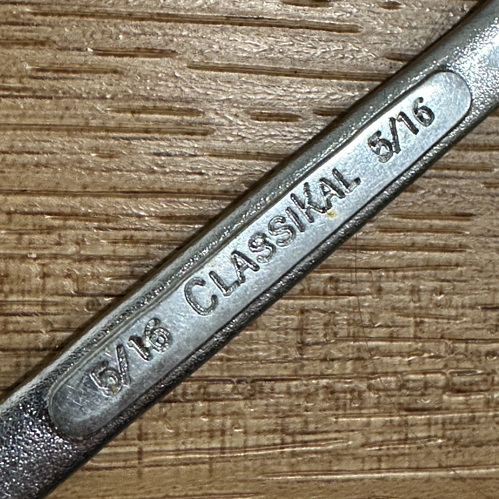 CLASSIKAL 5/16" BOX END / OPEN END COMBINATION WRENCH 12 POINT KAL