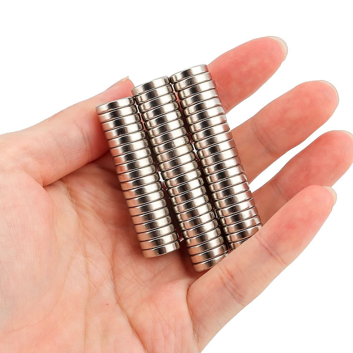 20 Count Strong Neodymium Disc Magnets - Versatile Refrigerator & Craft Use